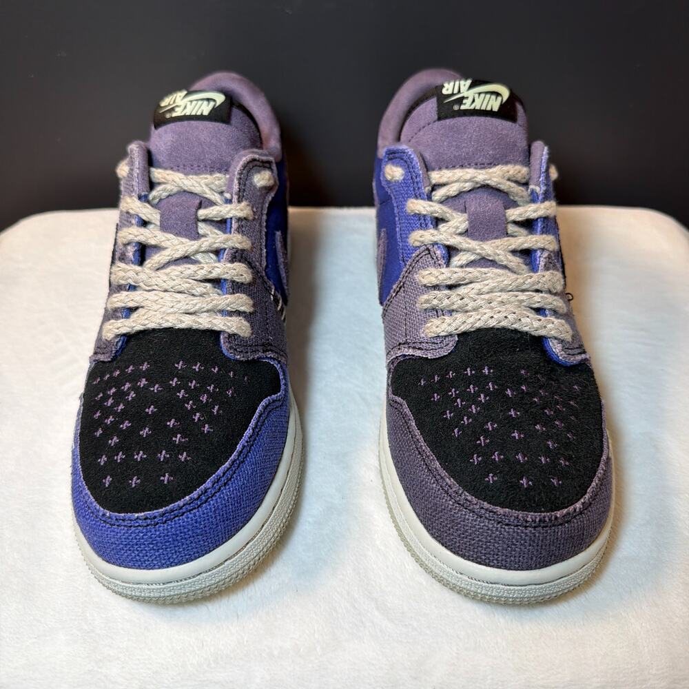 Zion Williamson x Jordan 1 Retro Low OG 'Voodoo Alternate' | IH2725500 | 7Y/8.5W - Picture 7 of 16